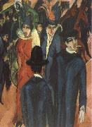 Ernst Ludwig Kirchner Gatuscen from Berlin china oil painting artist
